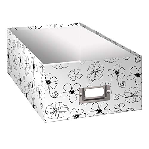Pioneer Photo Albums B-1BW Photo Storage Box, Floral Design