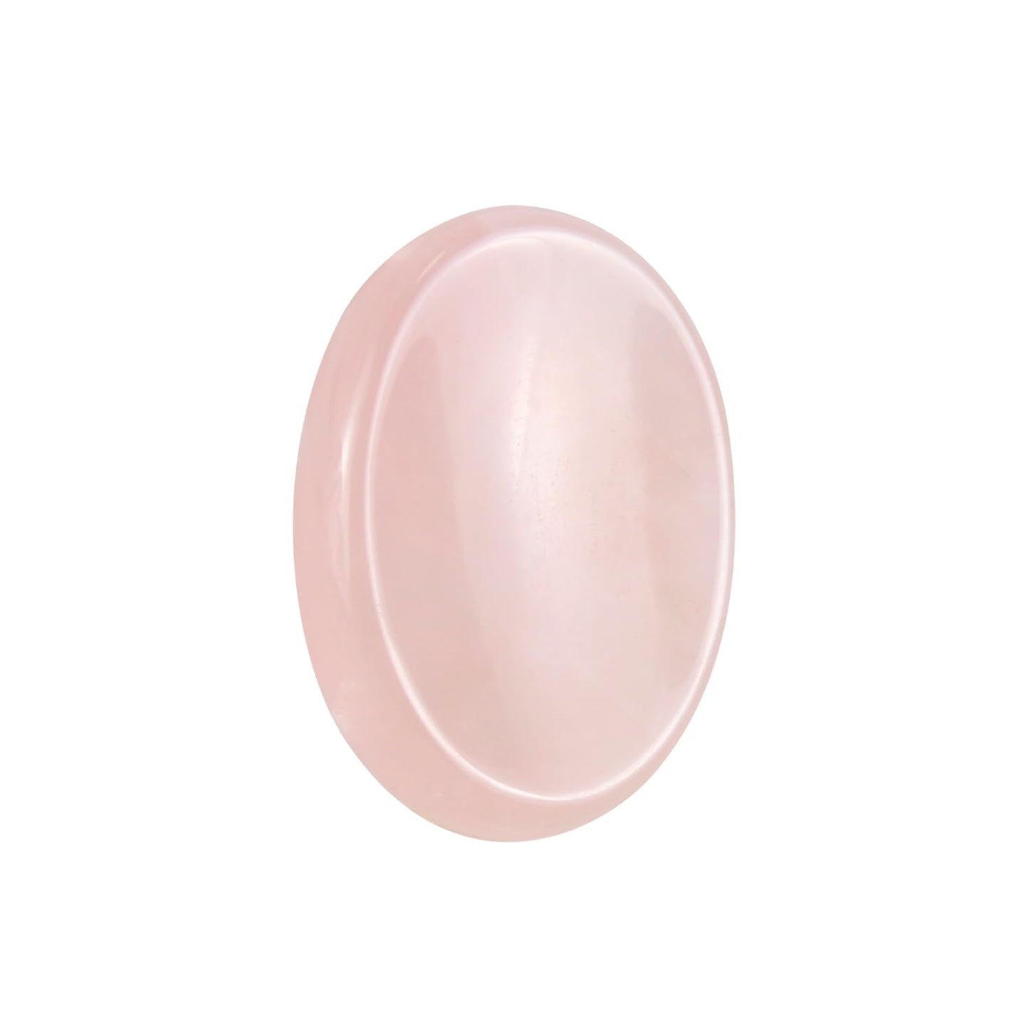 Nvzi Worry Stones Rose Quartz Crystals for Kids, Chakra Crystals and Healing Stones, Oval Palm Stone, Thumb Stone, Crystals for Beginners, Spiritual Gifts for Women, Meditation Accessories (1PCS)