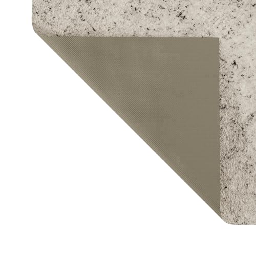 Ottomanson Non Slip Rug Pad Grip 3x23 1/8 Thick, Protection for Any Flooring Surface, Keep Your Runner Rug and Area Rugs in Place, 2'7" x 23', Beige