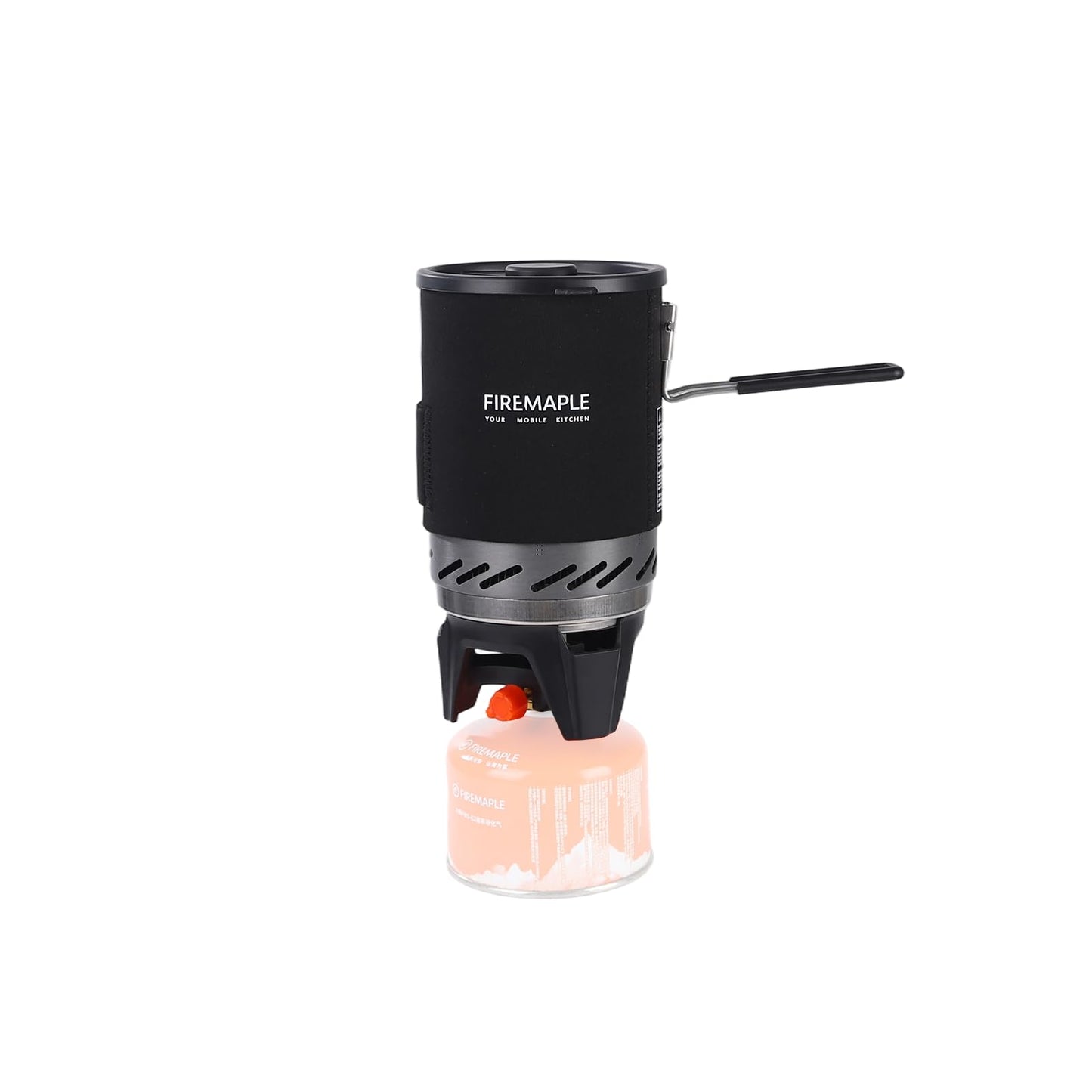 Fire-Maple Fixed Star 1 Pro Backpacking & Camping Stove System | Upgraded Foldable Handle | Portable Pot & Jet Burner Set for Hiking, Trekking & Emergency Use