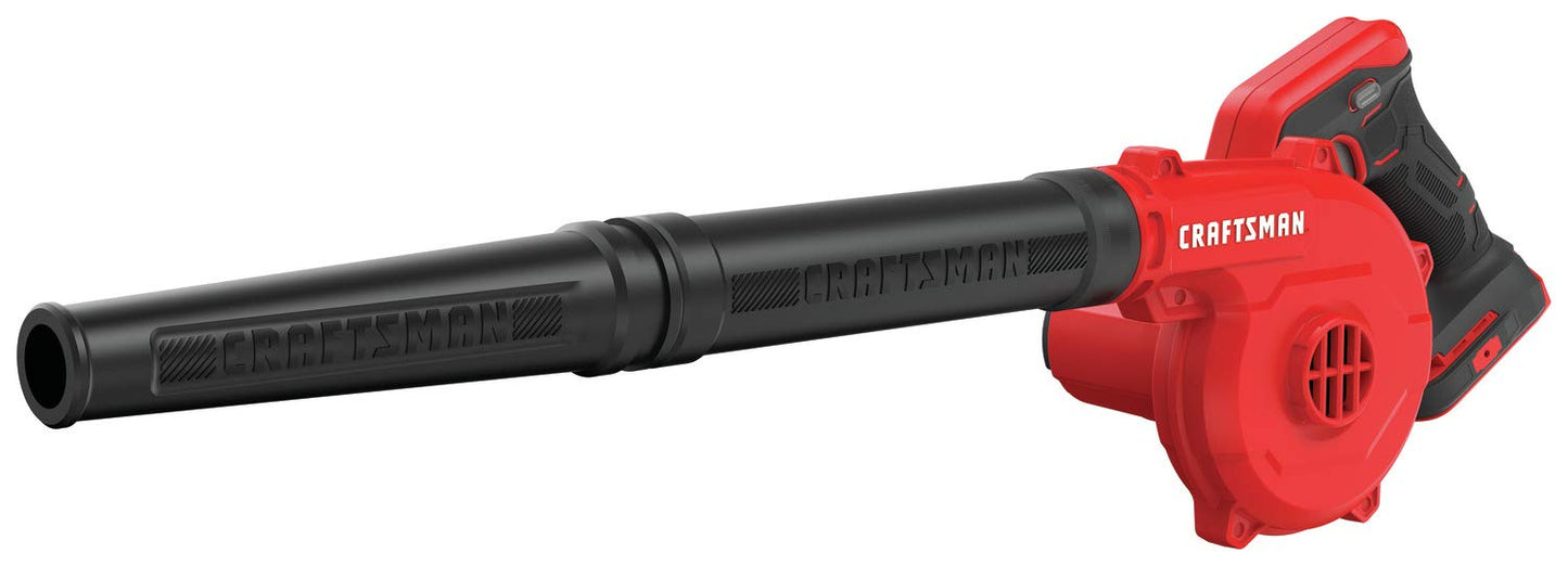 CRAFTSMAN V20 Cordless Leaf Blower, 125 mph, Bare Tool Only (CMCBL0100B)