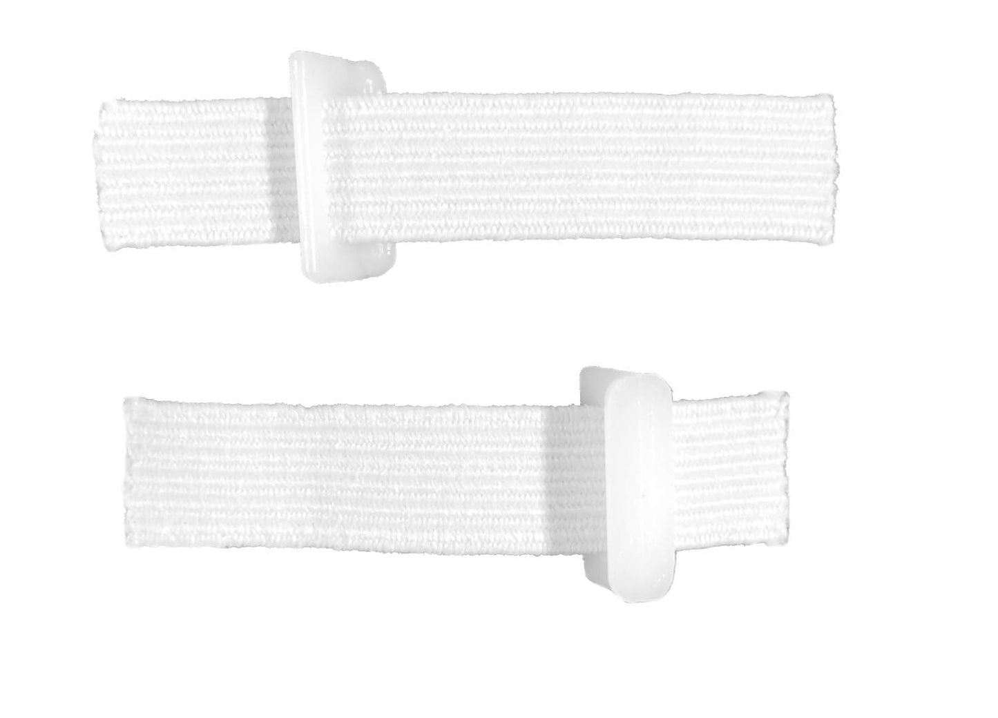 DMSE Wholesale Elastic Curtain Slide Carriers Glides Sliders Slide, and Rollers (14 Pack)