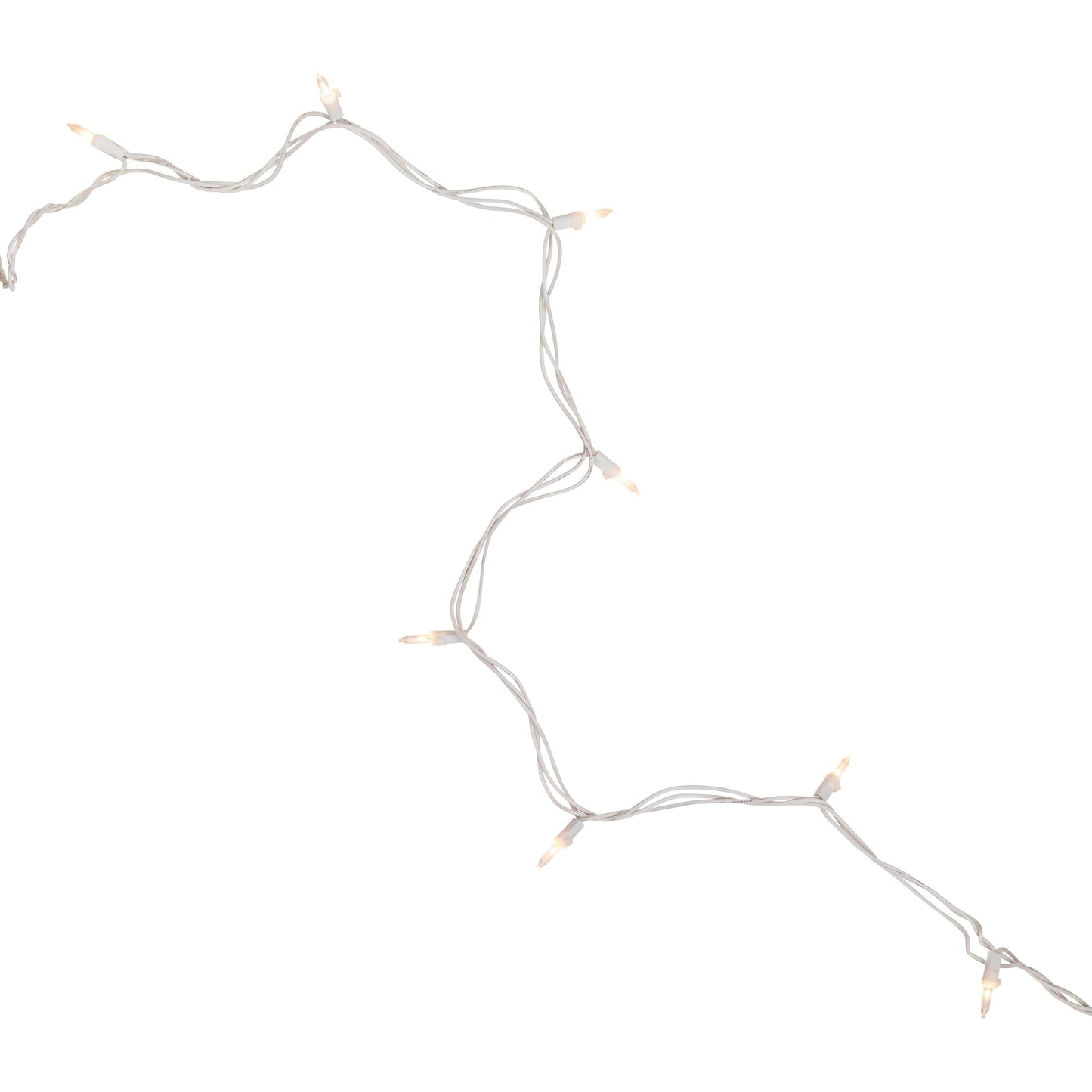 Northlight Mini Incandescent Christmas Lights - Clear - 4' White Wire - 20ct