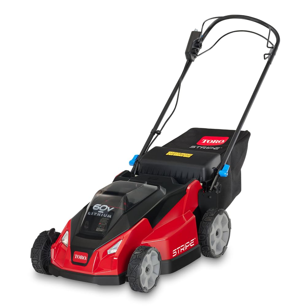 Toro 60V MAX* 21 in. Stripe® Self-Propel Lawn Mower - Battery/Charger Not Included