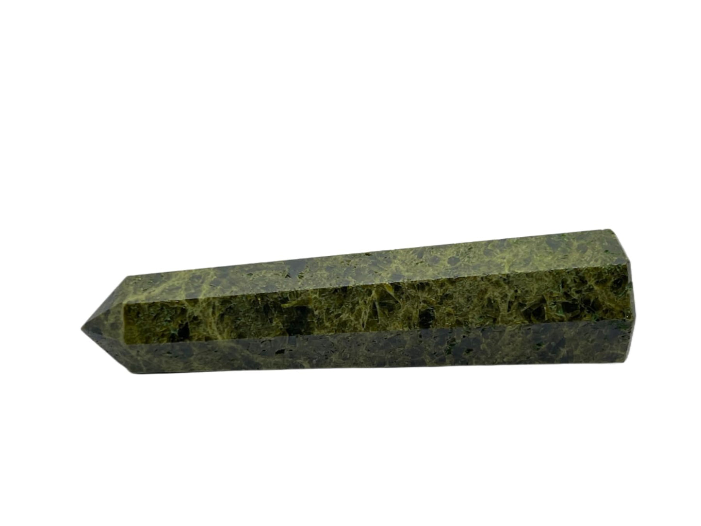 Green Tourmaline 3 Inch Gemstones Obelisk Tower Jumbo Facet Aura Rock Crystal Natural Polished Earth Wand Spirit