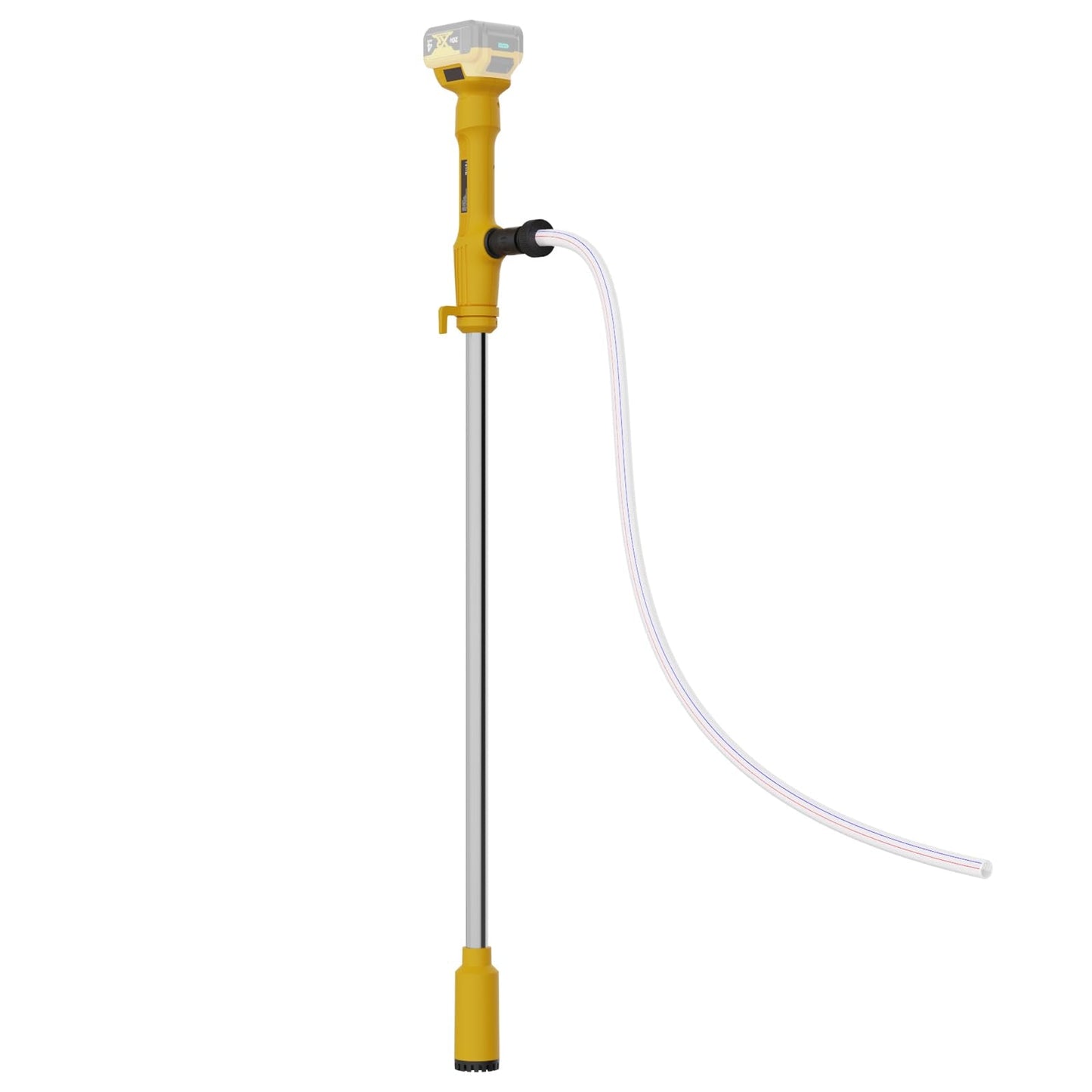 Cordless Stick Water Transfer Pump Compatible with Dewalt 21V Battery(No Battery),Portable Water Pump with 555 GPH & 29.53 FT Lift for Pool/Garden/Pond/RV/Boat/Basement/Rain Barrels Draining