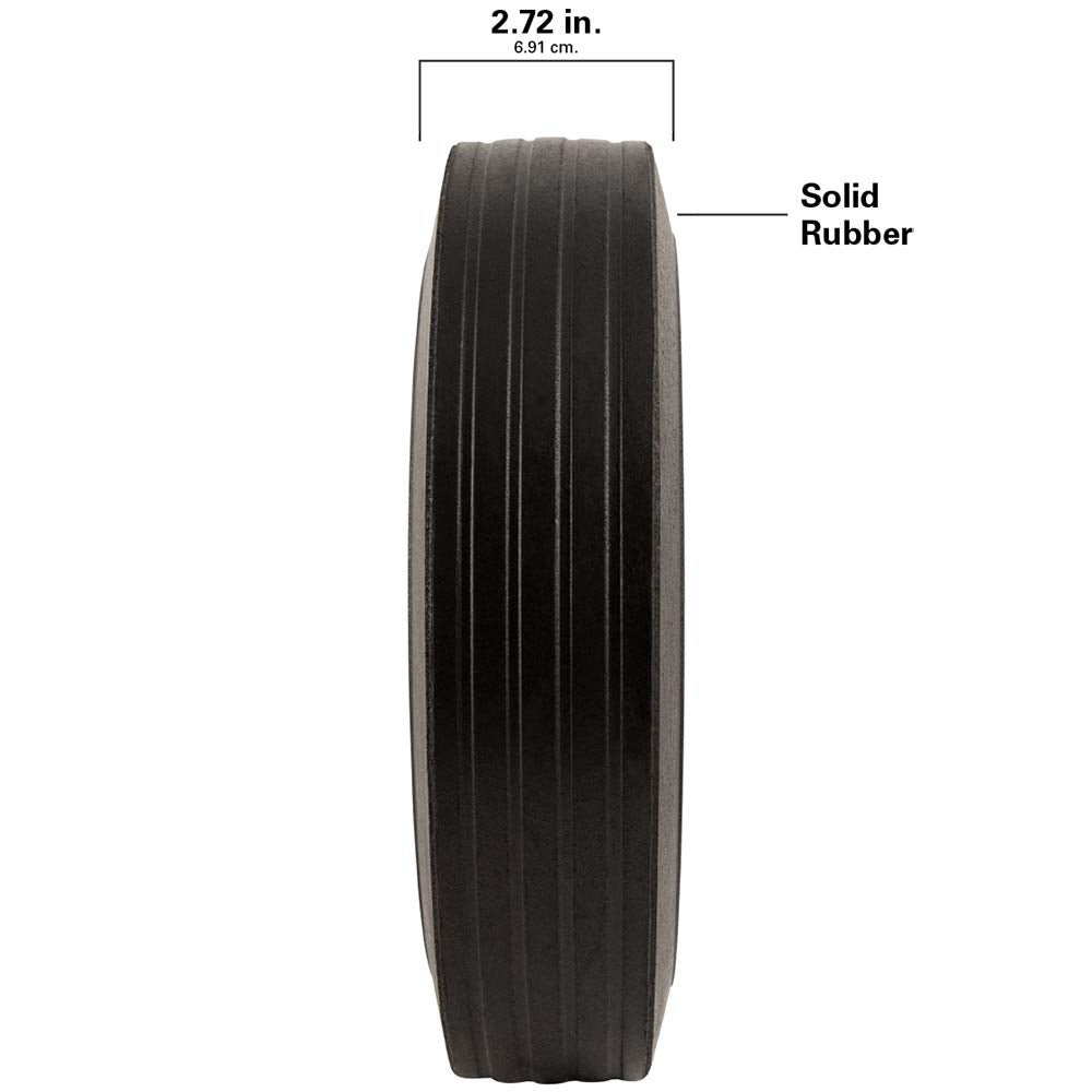 Flat Proof Replacement Wheel - 10-Inch - 300 lb. Load Capacity - For use on Wagons, Carts, & Many Other Products