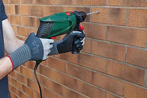 SHOWA MFT PRO 381 Foam Nitrile Palm Coated General Purpose Work Glove with Microfiber Liner, 13-Gauge, Large (12 Pair)