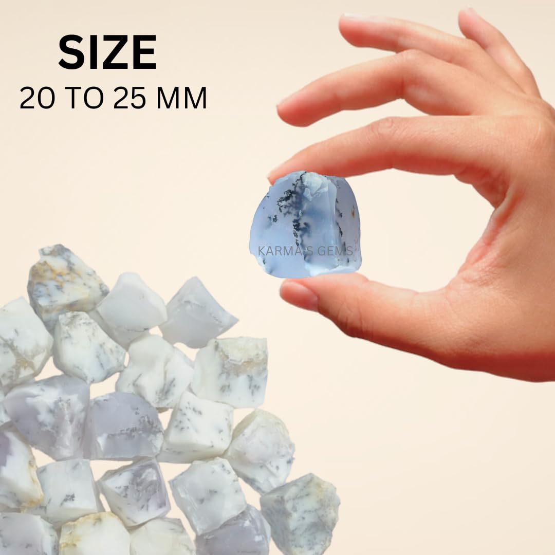 Crystals, Rocks, Jade, Crystals and Healing Stones, Witchcraft Supplies, Healing Crystals, Stones, Healing Stones, Rock Collection, Agate, Raw Stones (Dendritic Opal, 2 Pcs)
