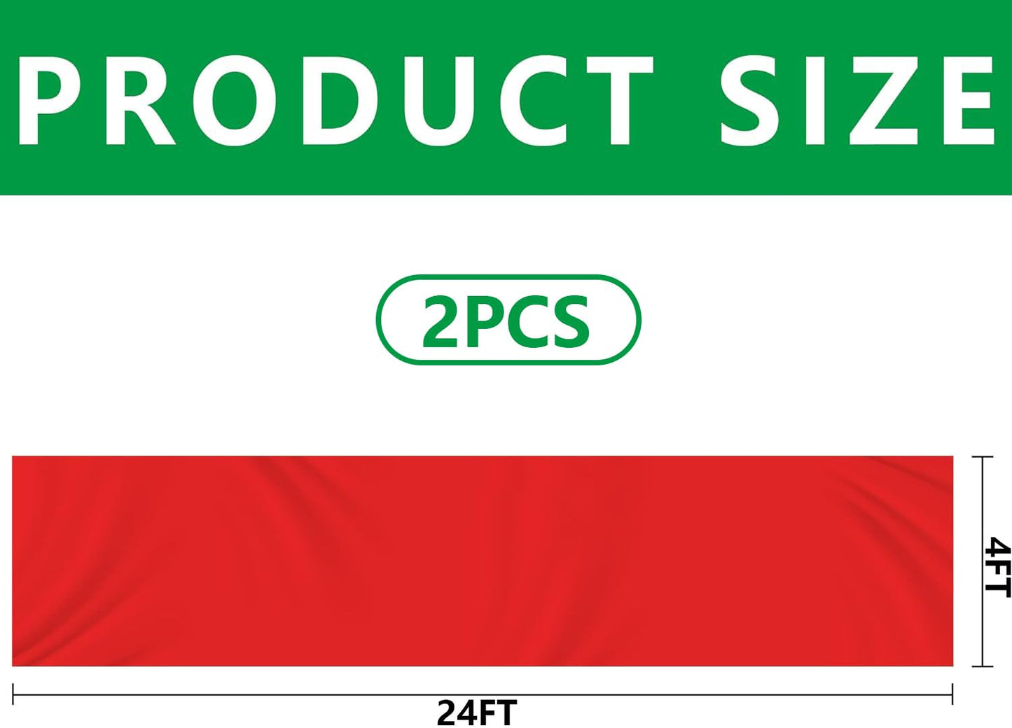 2Pack 4 Mil Embossed Red Mulch Garden Plastic Film, 4ft X 25ft Red Agriculture Crops Grow Film, Planting Mulch Films for Potato, Tomato, Eggplant, Strawberry