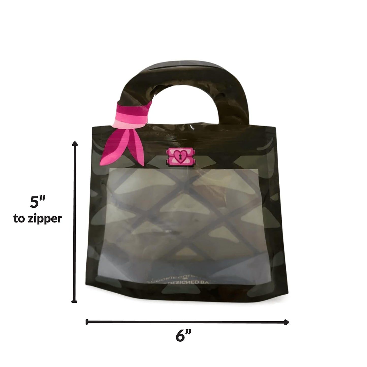 The Cookie Countess Little Black Cookie and Treat Bag (50)
