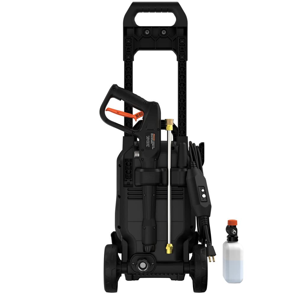 BLACK+DECKER Electric Cold Water Pressure Washer, 2,000 MAX PSI, 1.2 GPM (BEPW2000)