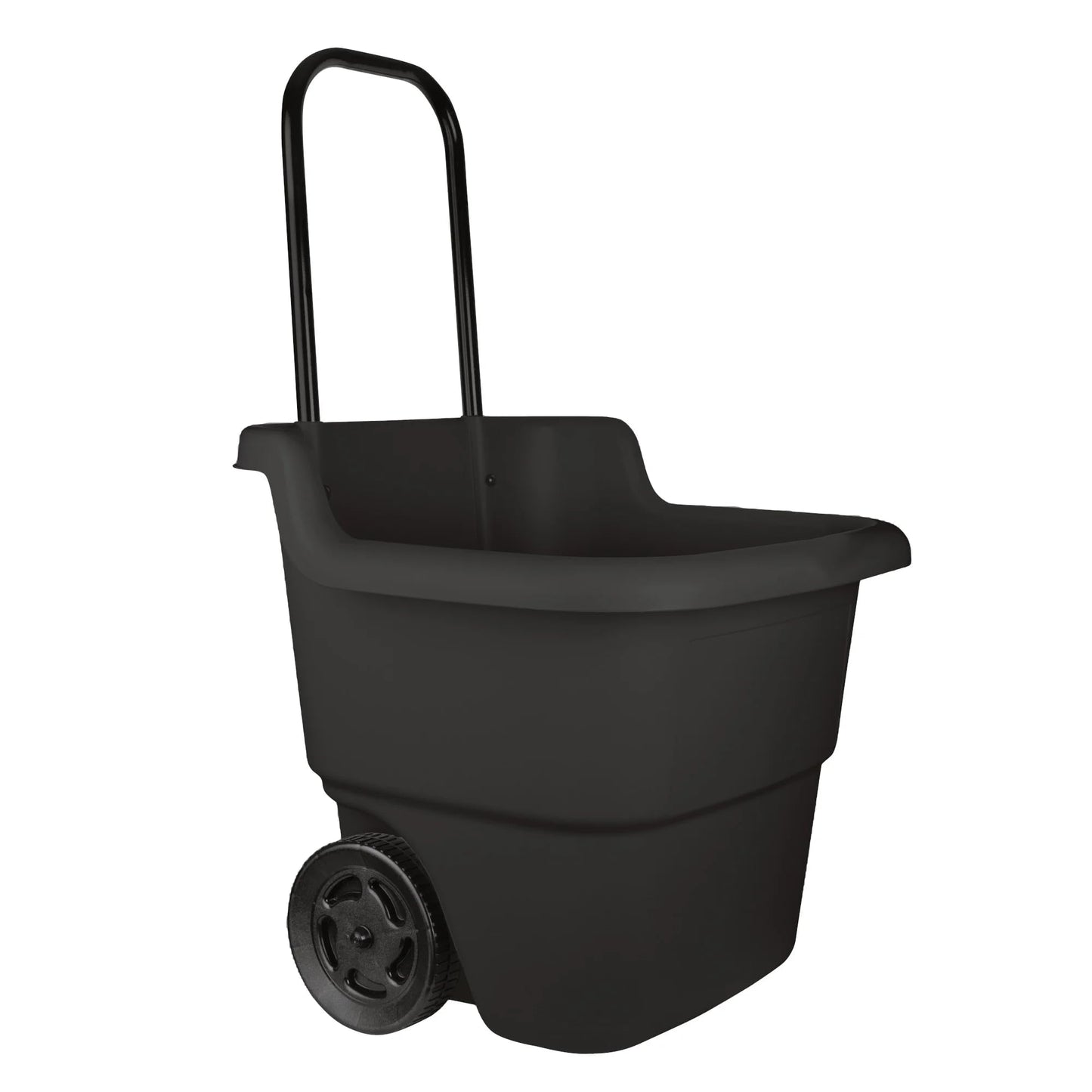 15-Gallon Resin Lawn & Garden Cart – Utility Wagon for Yard Work, Gardening, and Outdoor Storage, Assembled Dimensions: 20.75" L x 22.5" W x 35.75" H