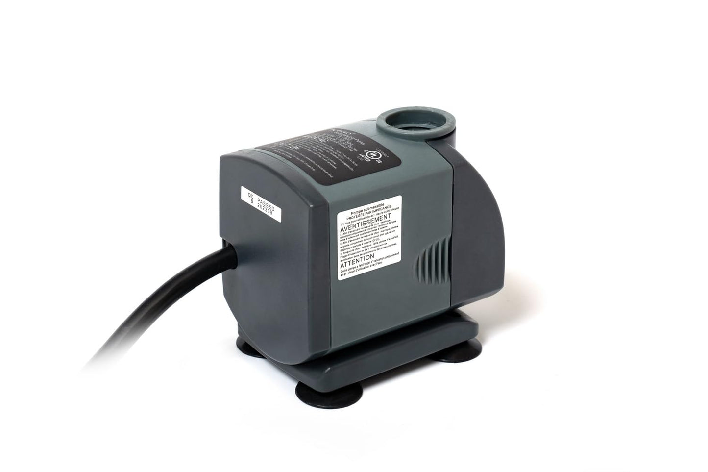 Jebao FA-1000 260GPH Submersible Fountain Pump for Hydroponics, Aquaponics, Waterfall, Fish Pond