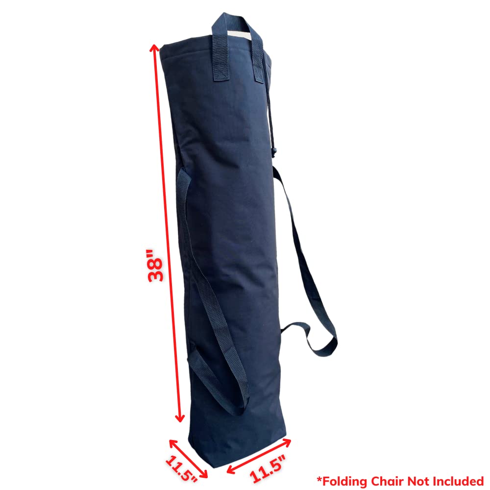NGIL Camp Folding Chair Carry Bag (Replacement Bag), Outdoors Folding Chair Cover, Bag Chair for Adults, Camping Chair Replacement Bag (No Chair Included) (Gray)
