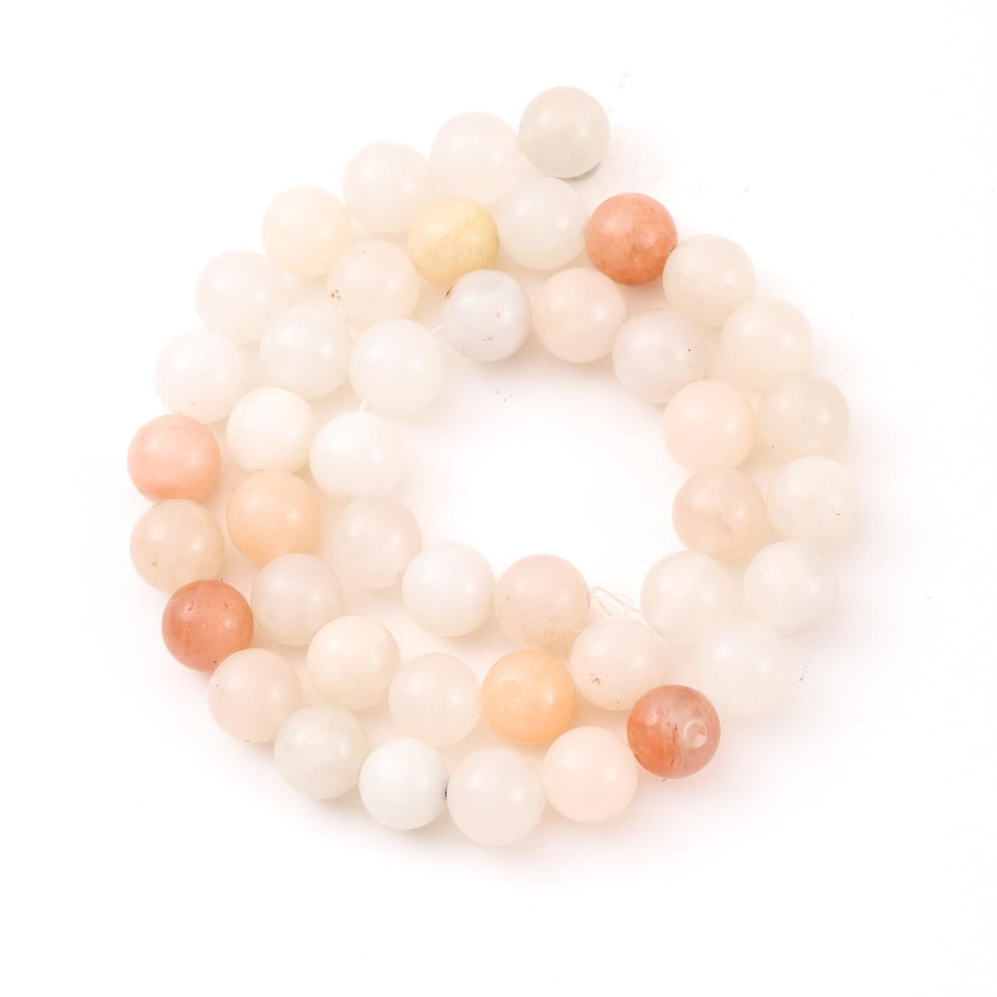10mm 38pcs DIY Natural Pink Aventurine Stone Beads Round Healing Crystal Gemstone Loose Beads for Jewelry Making Handmade Bracelet Necklace