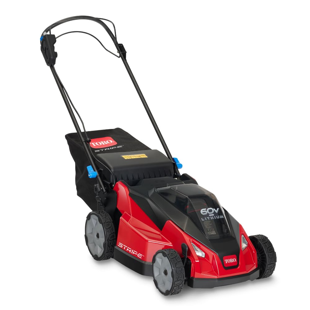 Toro 60V MAX* 21 in. Stripe® Self-Propel Lawn Mower - Battery/Charger Not Included