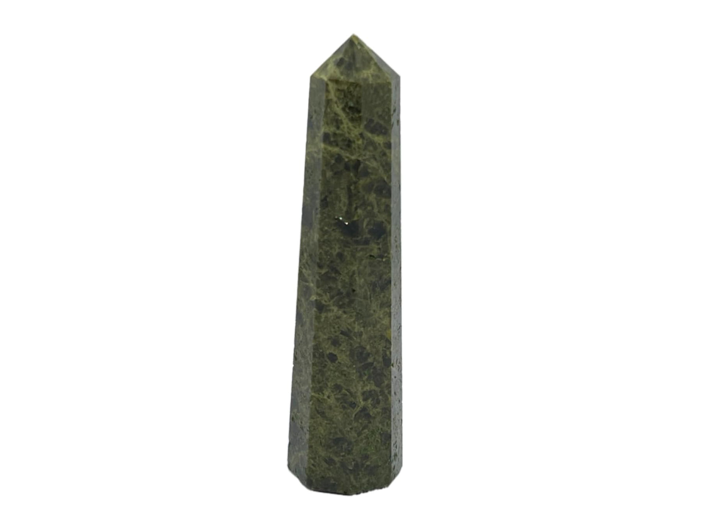Green Tourmaline 3 Inch Gemstones Obelisk Tower Jumbo Facet Aura Rock Crystal Natural Polished Earth Wand Spirit