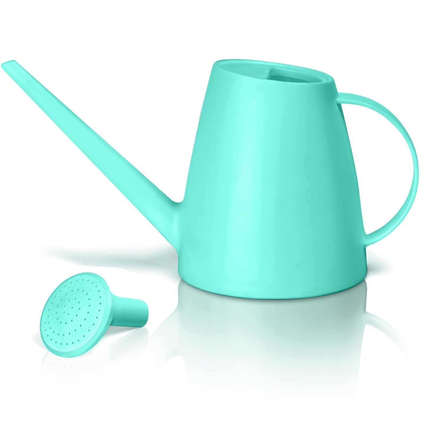 UFANME Plastic Watering Can - 1/2 Gallon - Turquoise