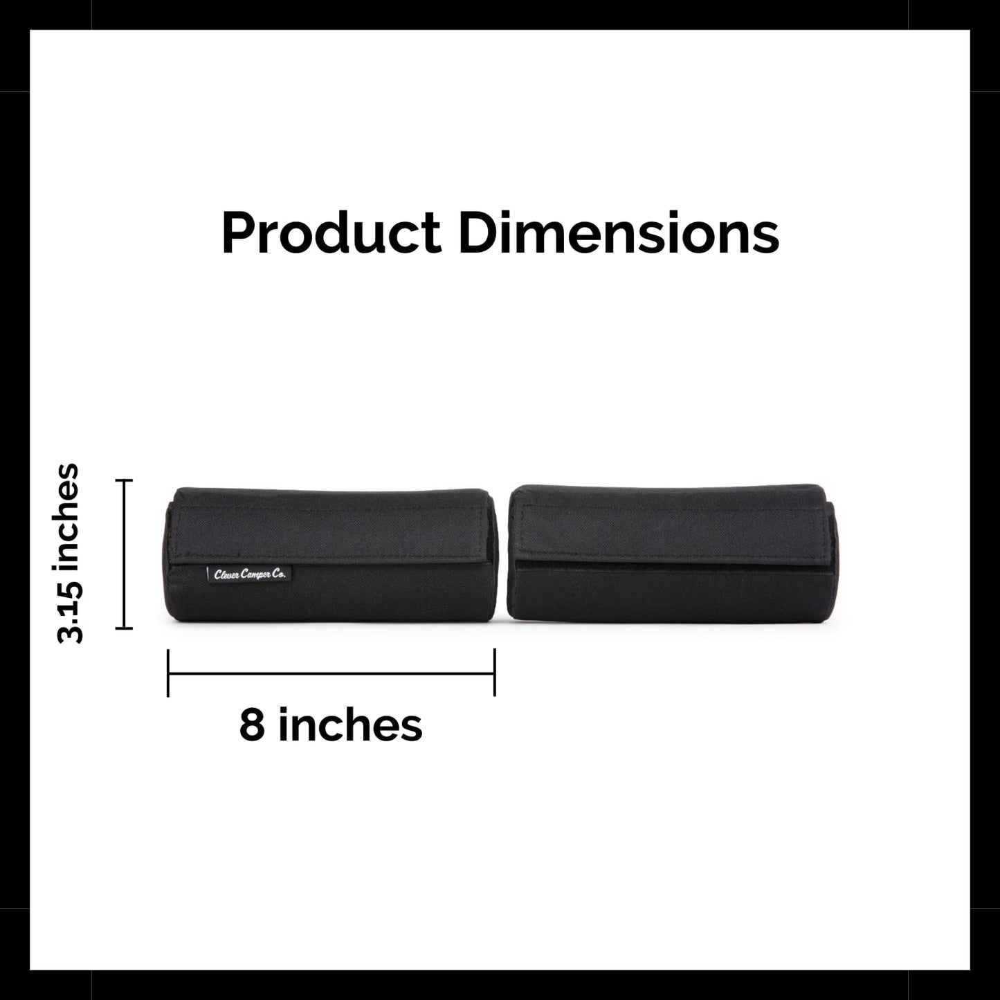 The Original Zero Gravity Chair Cushion for Foot Rest Allows You to Relax in Total Comfort – Great for Antigravity Outdoor Recliner, Folding Camping Chair with Foot Rest – Split, 2 x 8