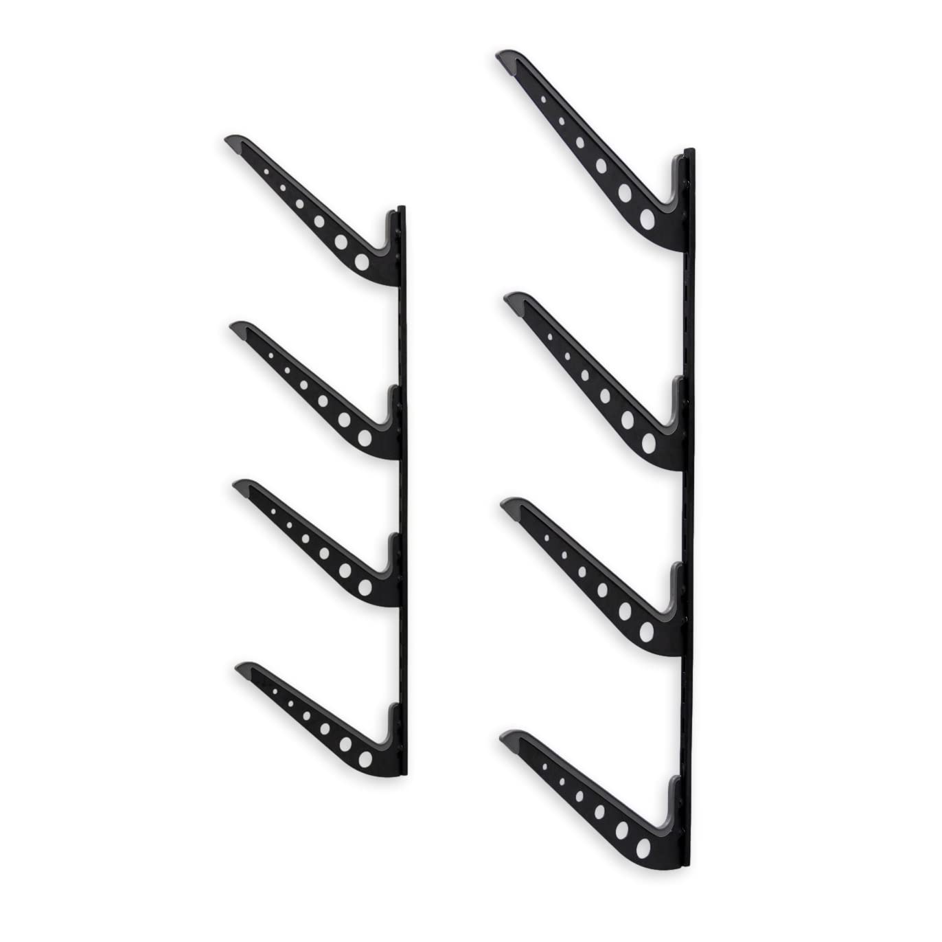 StoreYourBoard Beach Chair and Umbrella Wall Storage Rack, Metal Adjustable 4 Level Beach Gear Hanger, Garage and Home Organizer, Heavy Duty Beach Chair Rack Holds up to 100 lbs