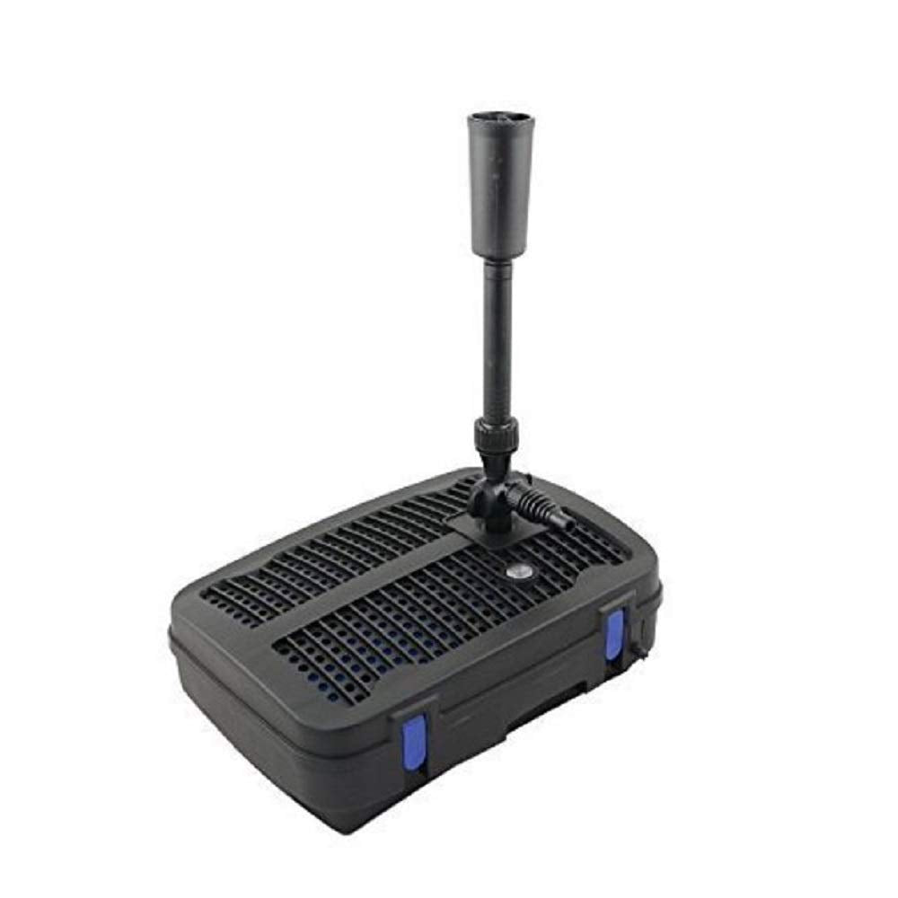 Grech Submersible Pond Fountain Pump with UV Clarifier 11W All in One Filtration System 660 GPH for Outdoor Water Fountains Model CUF-6011