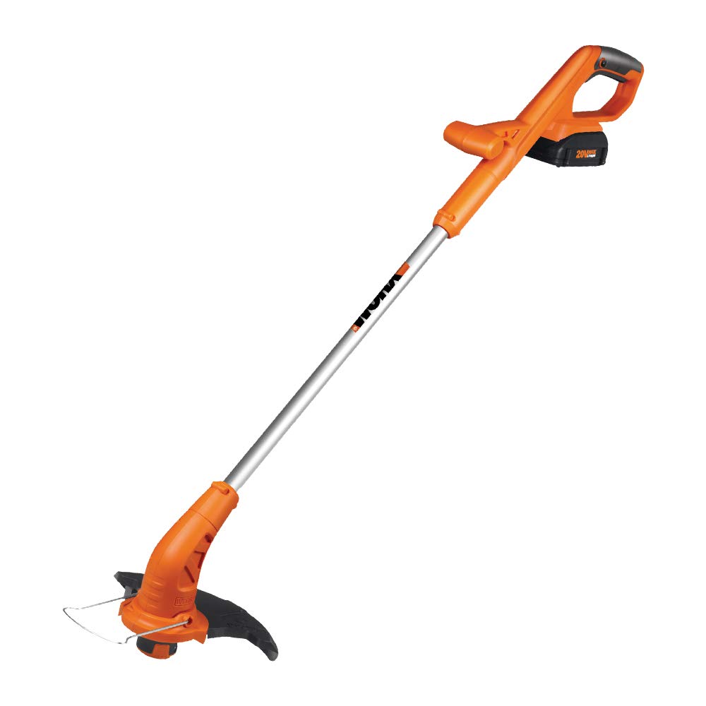 WORX Cordless String Trimmer & Lawn Edger, Electric Weed Wacker with 4.2 LBS, 20V Weed Eater with Auto Feed, Battery & Charger Included, WG154