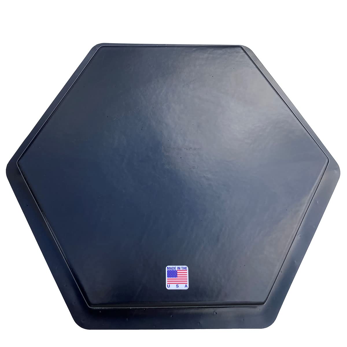AUTUMN 12" Hexagon Stepping Stone Mold - DIY Concrete Cement Path Maker for Garden Walkway - Made in USA - Decorative Hexagonal Garden Statue & Pathway Mold