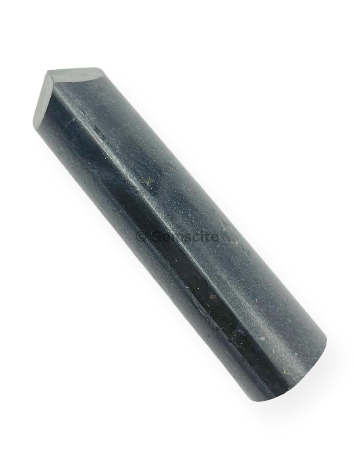 WholesaleGemShop 3 Inch (70 mm) Gemstones Black Tourmaline(3 -facet) Obelisk Tower Jumbo Facet Aura Rock Crystal Natural Polished Earth Wand Spirit