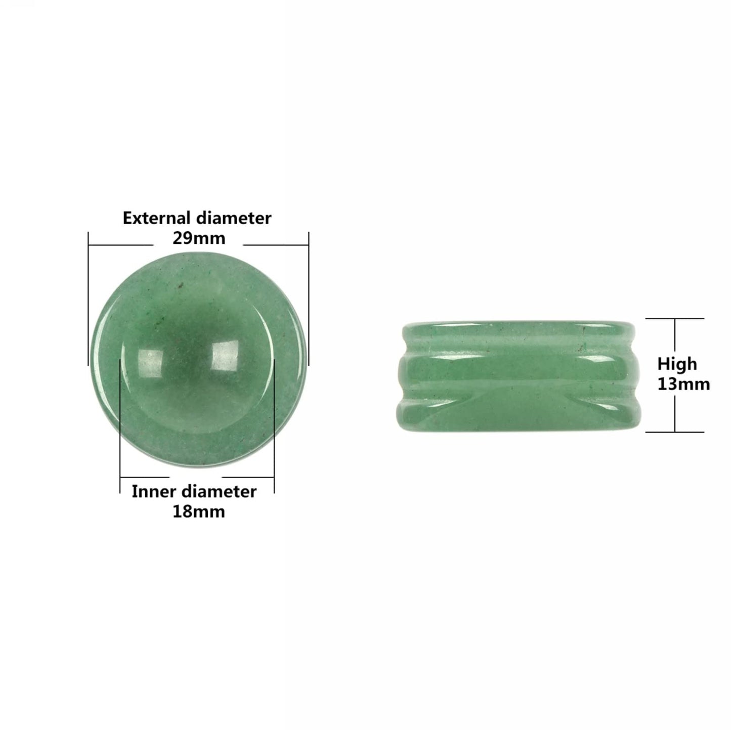Justinstones Natural Green Aventurine Gemstone Egg Crystal Healing Chakra Meditation Home Office Decor Stone with Stone Stand