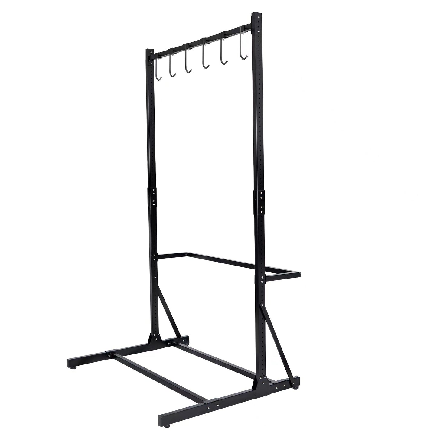 DorBuphan Bicycle Storage Rack for Garage, Freestanding Bike Storage Rack Max 5 Bikes, Heavy-Duty Solid Steel Bike Racks for Garage for Home and Garage Organizer