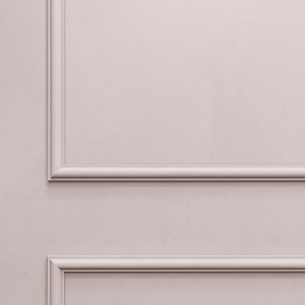 Birdeco Wall Molding Kit for Interior Walls – Pre-Cut Wall Trim, Factory Primed Moulding for Wainscoting, Accent Wall & Picture Frame Panels, Easy Install, Ready to Assemble for Living Room & Bedroom