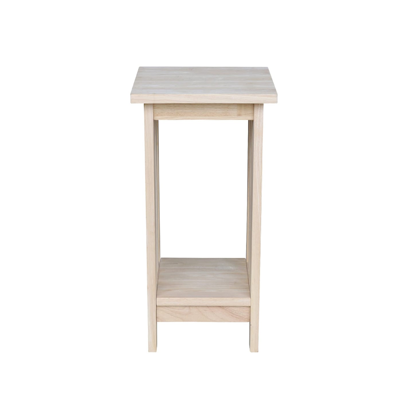 International Concepts Mission Plant Stand, 24-Inch High, Solid Parawood, Unfinished