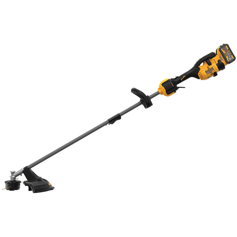 DEWALT 60V Cordless String Trimmer with Battery & Charger Included, 17 Inch, Attachment Capable (DCST972X1)