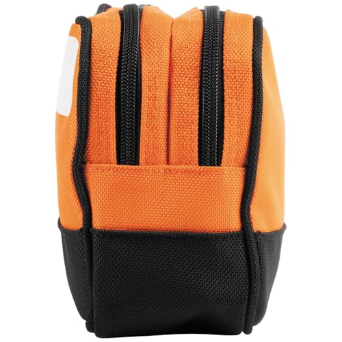 Klein Tools Tool Pouch, Dual Compartments, Heavy-Duty Tool Bag Organizer, Multipurpose Bag