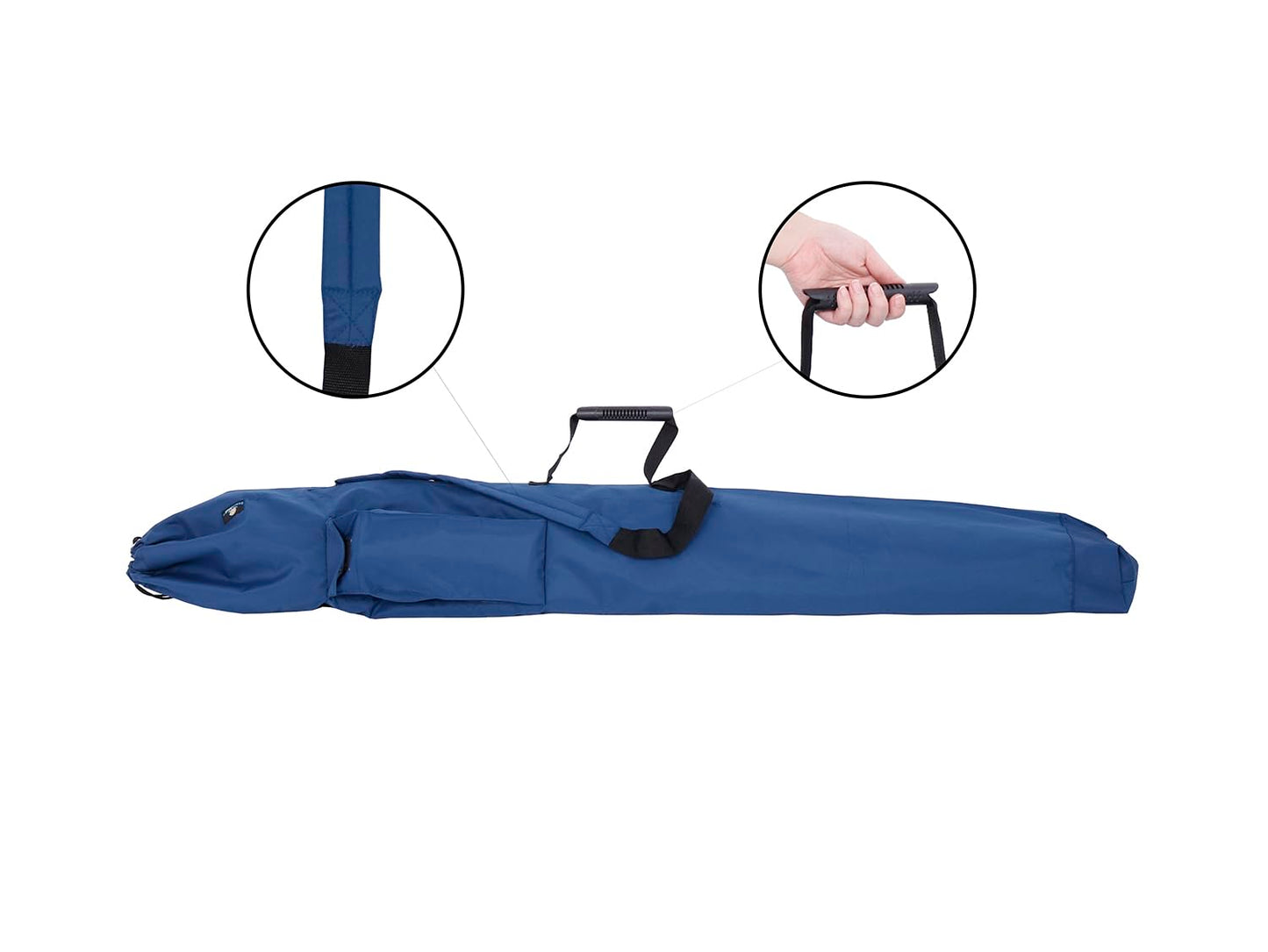 Commercial Grade Heavy Duty Beach Umbrella Carry Bag for storage of Beach and Patio Umbrellas
