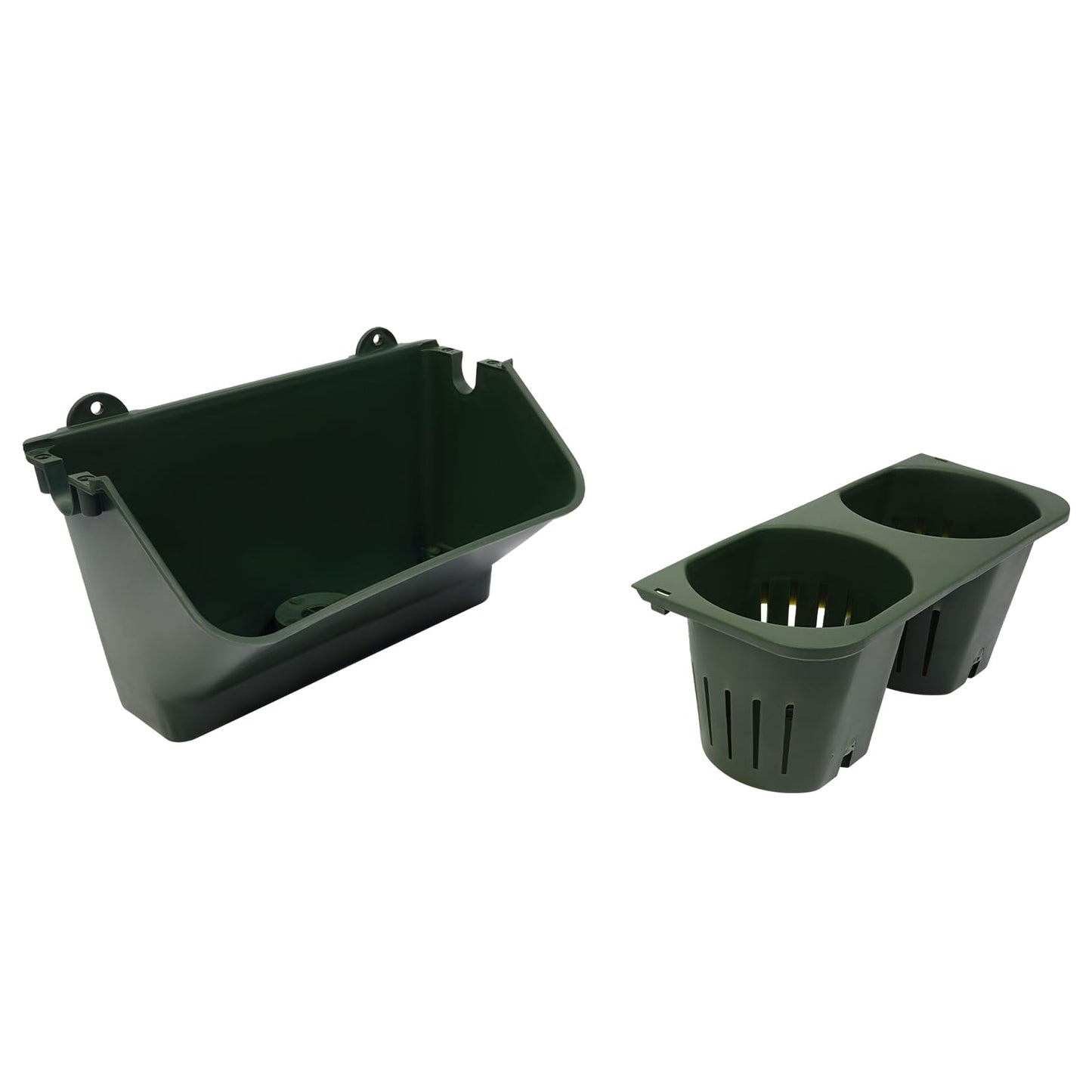 choayun Vertical Wall Planter, Stackable Wall Garden Planter with 30 Pockets for Indoor Outdoor, Self-Watering Hanging Wall Planters, Wall-Mounted Plant Pot Holder for Herbs Vegetables Fruits
