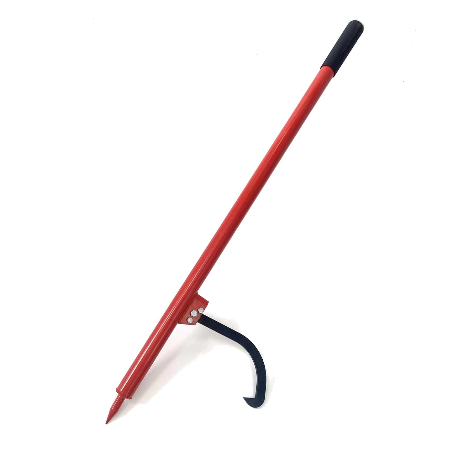 XROPURR Log Peavey Steel Handle Log Peavey Tool - Logger Peavy Hook Log Roller Tool, max 19 Inch Opening Felling Log Roller Tool (47")