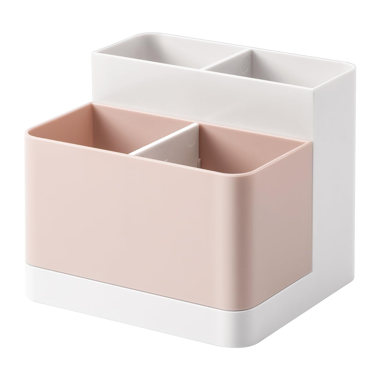 Poeland Desktop Storage Organizer Pencil Card Holder Box, Holders for Desk Accessories, Container for Desk, Office Supplies, Vanity Table