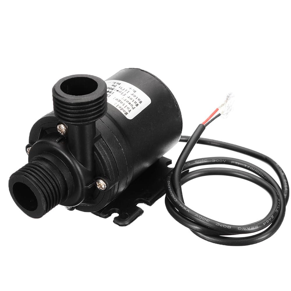 800L/H 5m DC 12V Brushless Water Pump Brushless Motor Water Circulation Water Pump 1/2" Male Thread Submersibles Water Pumps