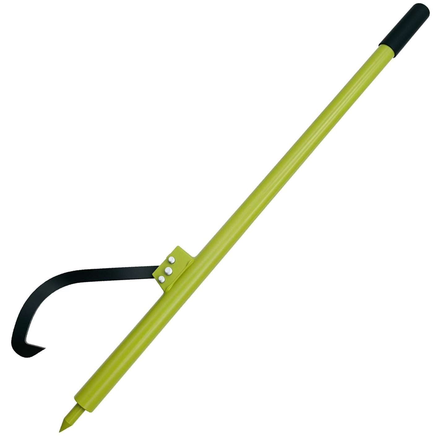 OAOLOWF 58" Log Peavey, Adjustable Heavy Duty Log Roller Cant Hook, Opening Felling Log Roller with Rubber Grip, Log Cant Hook Logging Tools for Rolling, Raising, Turning Logs up to 19" Dia