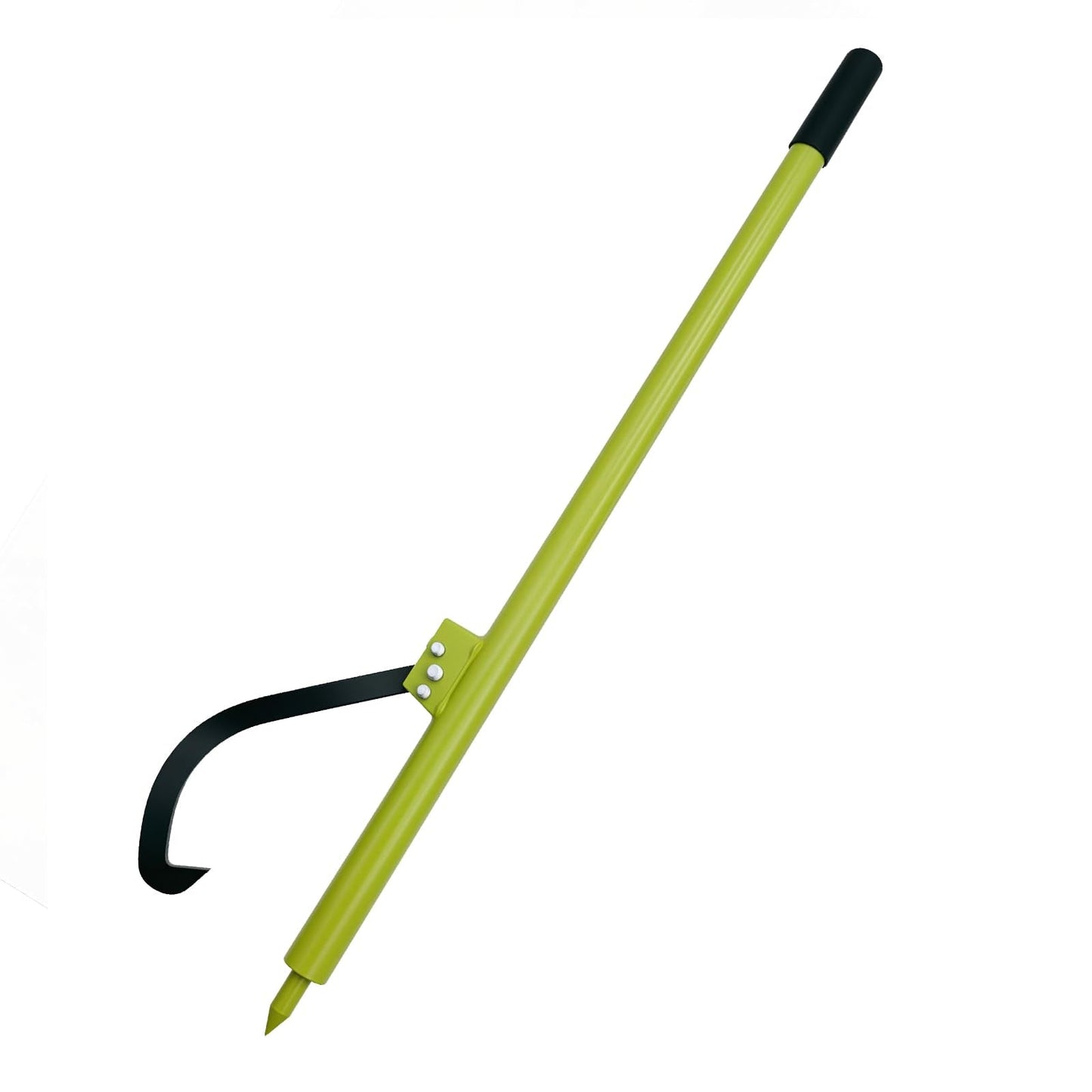 OAOLOWF 51" Log Peavey, Adjustable Heavy Duty Log Roller Cant Hook, Opening Felling Log Roller with Rubber Grip, Log Cant Hook Logging Tools for Rolling, Raising, Turning Logs up to 19" Dia