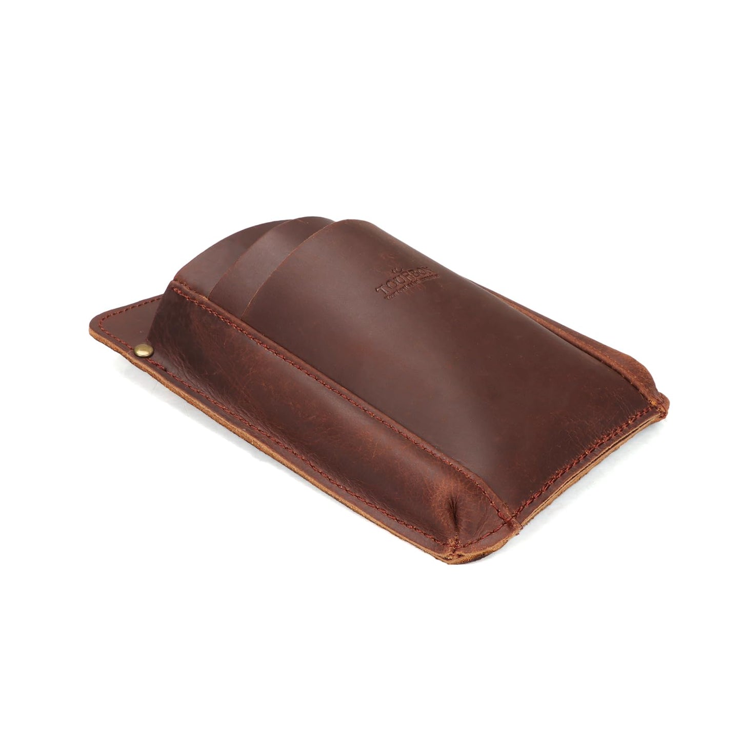 Tourbon Leather Florist Tool Waist Pouch Belt Garden Shoulder Crossbody Tools Bag Gardening Pruning Shears Holder Organizer Kit 4 Pockets (Brown)