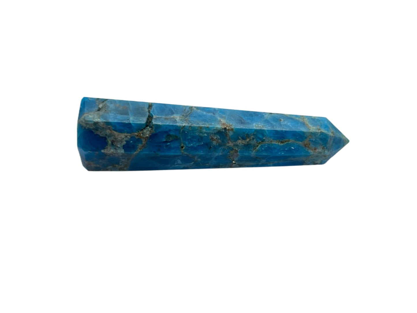 3 Inch Gemstones Apatite Obelisk Tower Jumbo Facet Aura Rock Crystal Natural Polished Earth Wand Spirit