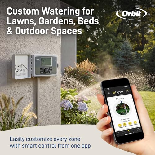 Orbit 57950 B-hyve 12-Zone Smart Indoor/Outdoor Sprinkler Controller