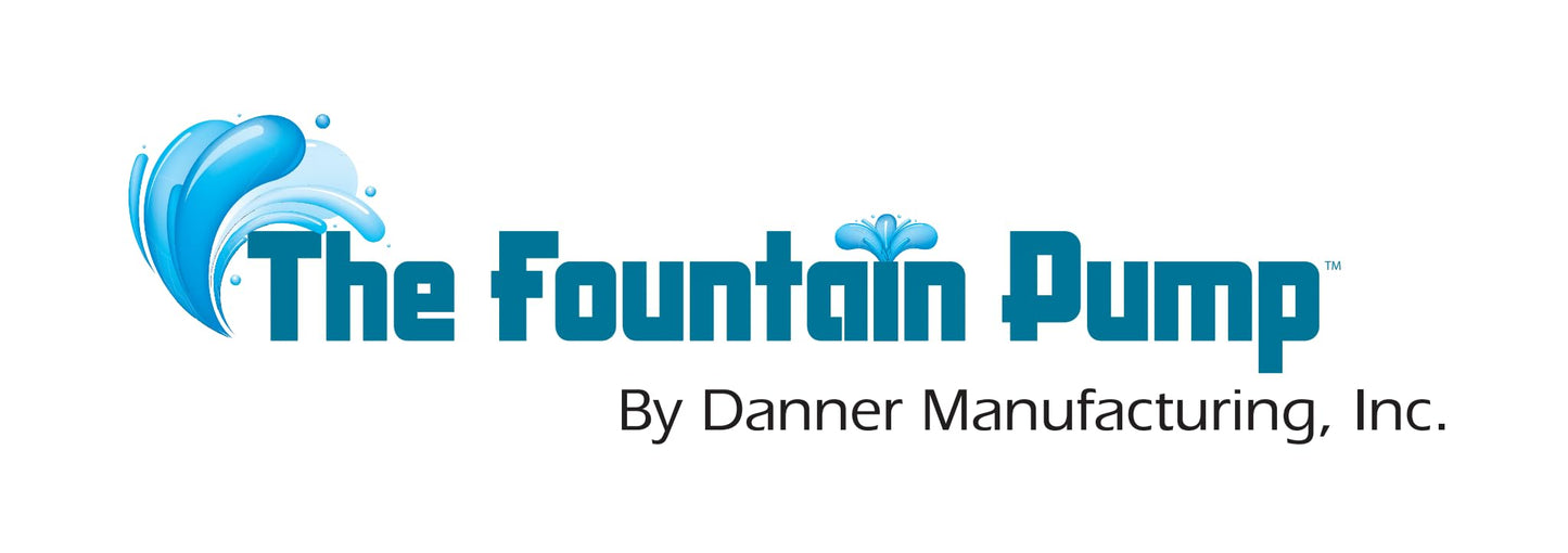 Danner Manufacturing, Inc., The Fountain Pump, 120 GPH Water Pump, 01713 Black