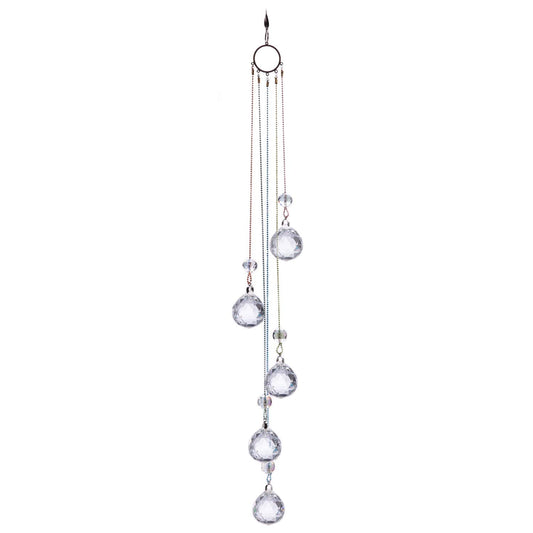 Crystals Ball Prisms Suncatcher Hanging Ornament Rainbow Maker for Home,Garden Decoration