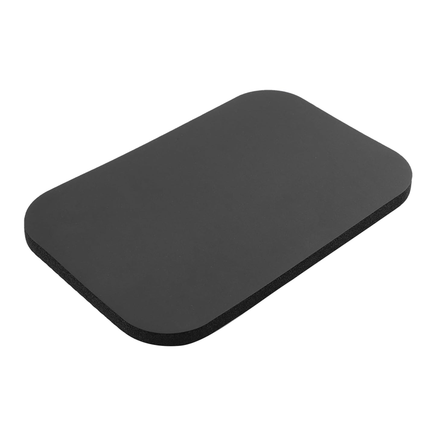 Yoga Knee Pad, Exercise Fitness Yoga Knee Pad Cushion, Foam Floor Pilates Non-Slip Cushions Wrist Elbow Pad Sports Mat for Pilates, Pray, Exercises (Black, 29X19X1.5CM)