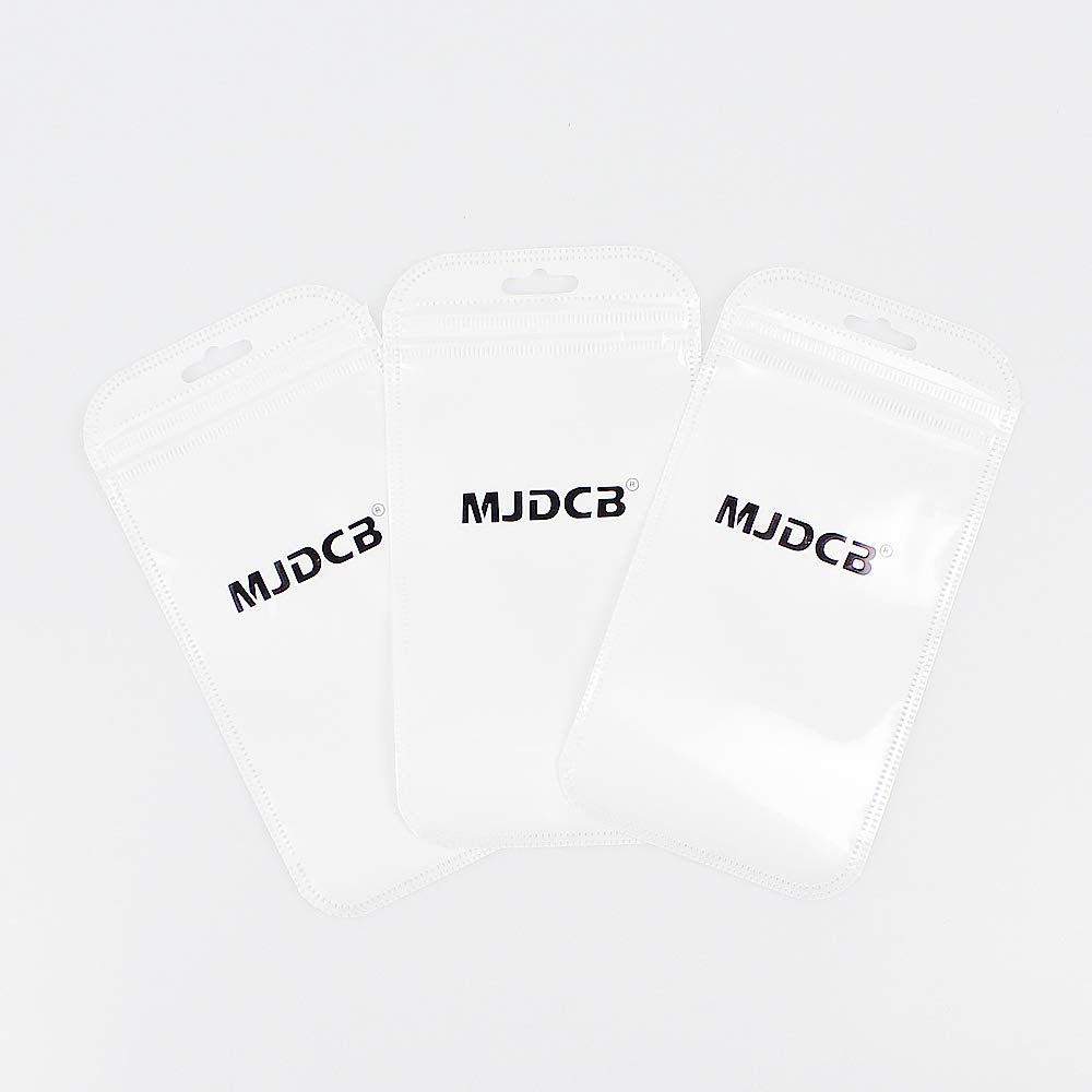MJDCB Beads for Energy Bracelets Yoga Bracelet DIY Bracelet Natural Stone Beads White Jade 45 Pieces, 8mm