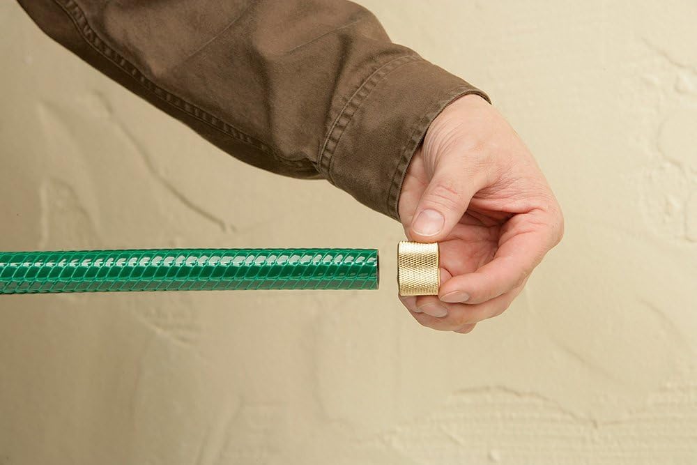 Orbit 56801N 5/8 Inch Repair Mender Hose Connector, Male, Brass (Male and Female)